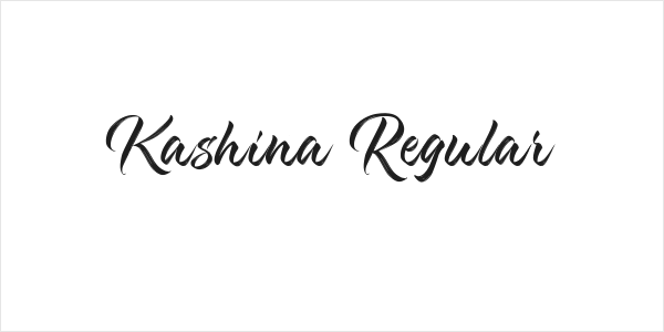 Kashina Regular Logo