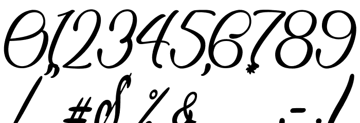KashmirRosy-PersonalUse Font OTHER CHARS