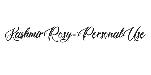 KashmirRosy-PersonalUse Logo