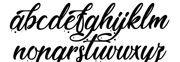 KashmirRosy-PersonalUse Font LOWERCASE