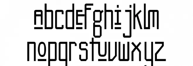 Kashmir Font Litere mici