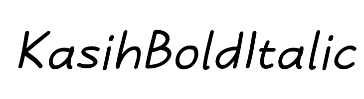 Kasih Bold Italic  Free Fonts Download