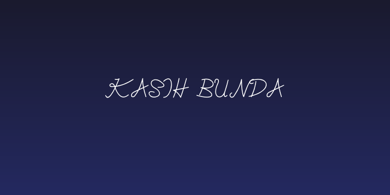 Kasih Bunda Social Header