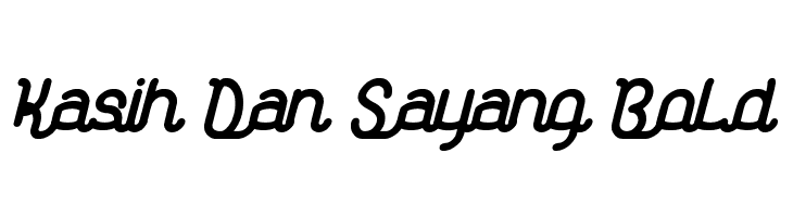 Kasih Dan Sayang Bold  नि: शुल्क फ़ॉन्ट्स डाउनलोड
