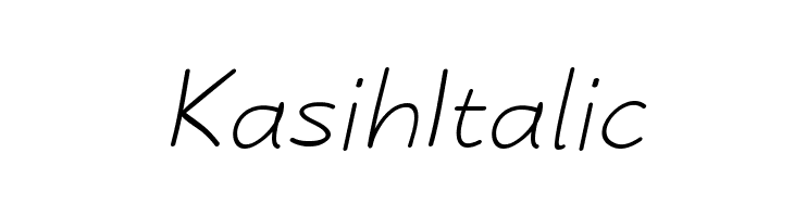 Kasih Italic  Free Fonts Download