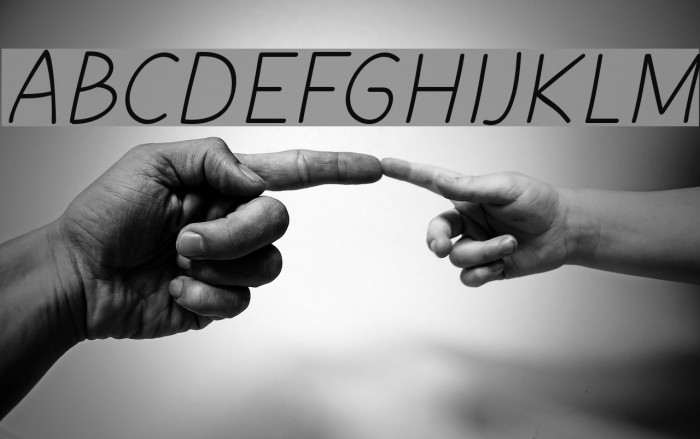 Kasih Italic Font examples
