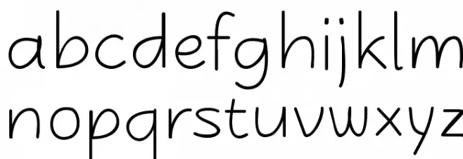 Kasih फ़ॉन्ट लोअरकेस