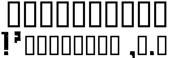 Kasikorn Metacide Font OTHER CHARS