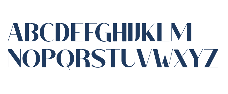 Kasogi DEMO Regular Uppercase