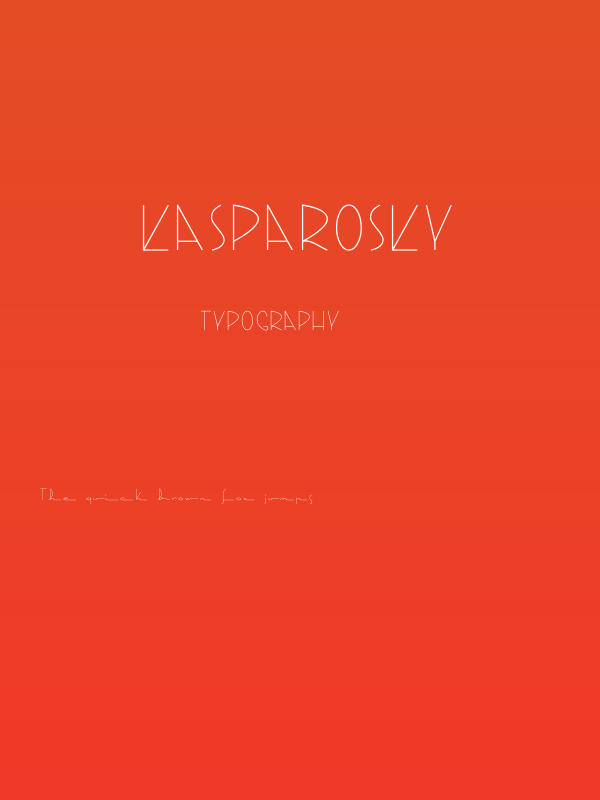 Kasparosky Poster