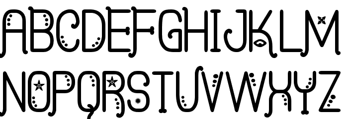 Kasquiwane St Font LOWERCASE