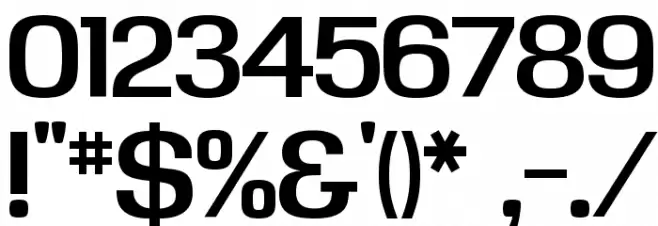 KasseFLF-Bold Font OTHER CHARS