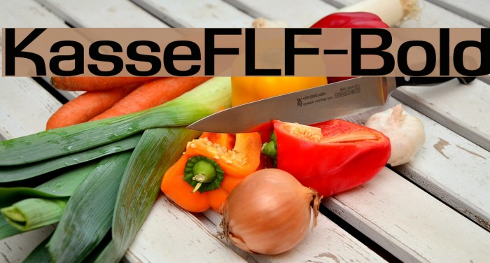 KasseFLF-Bold Font examples