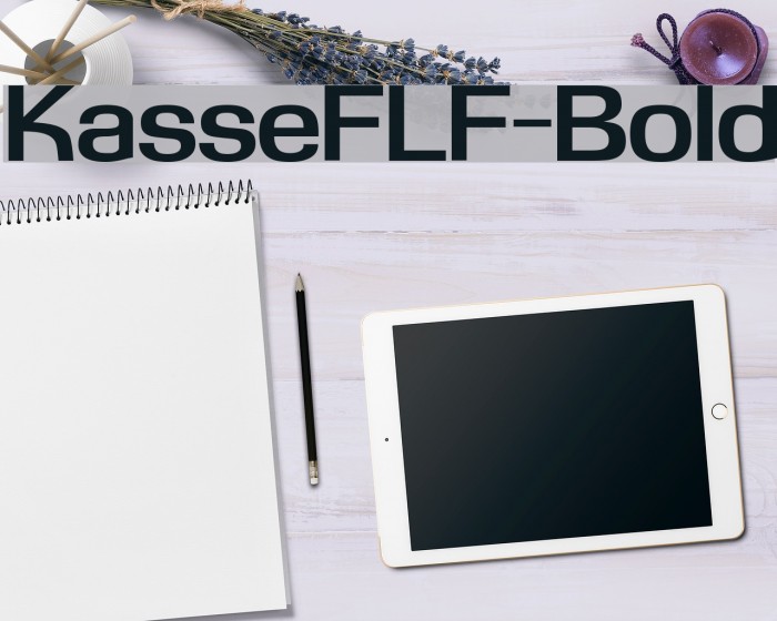 KasseFLF-Bold Font examples
