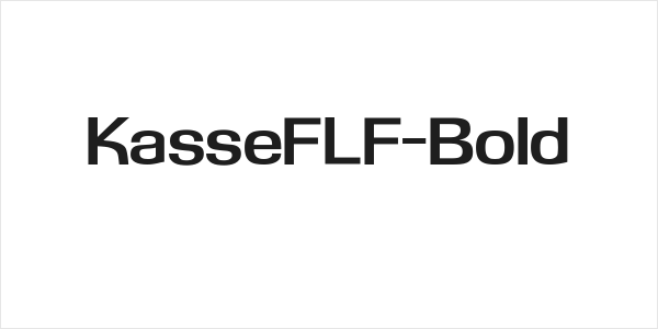 KasseFLF-Bold Logo