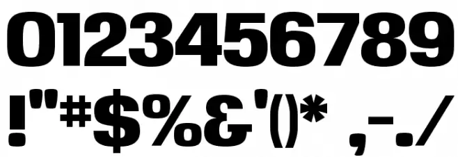 KasseUltraFLF Font OTHER CHARS