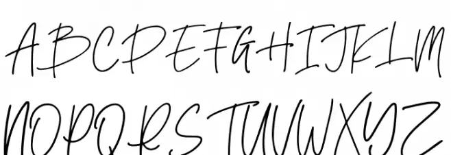 Kastangel Demo Schriftart Groß