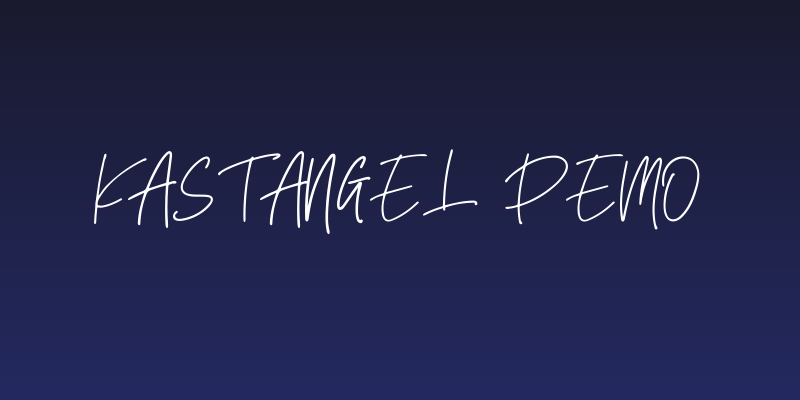 Kastangel Demo Social Header