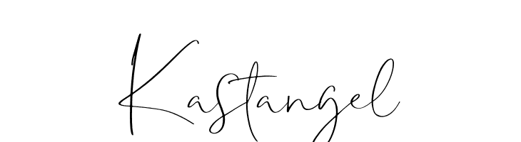 Kastangel  免费字体下载