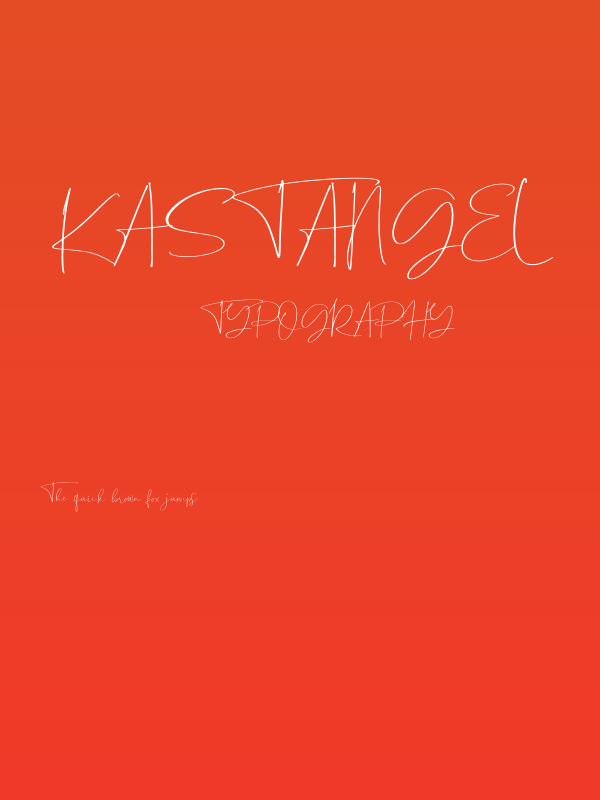Kastangel Poster