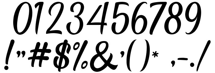 Kastella Font OTHER CHARS