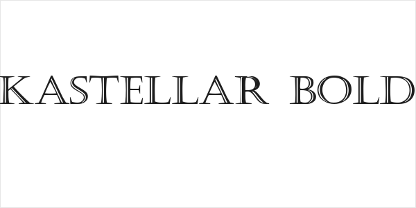 Kastellar Bold Logo