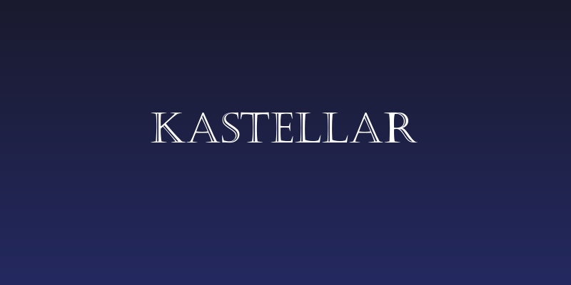 Kastellar Social Header