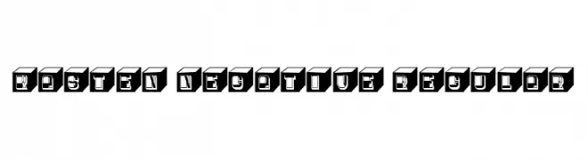 Kasten Negative Regular  Frei Schriftart Herunterladen