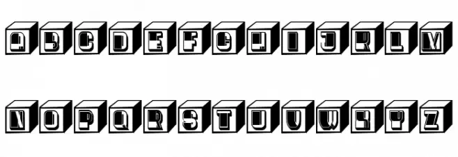 Kasten Regular 字体 大写