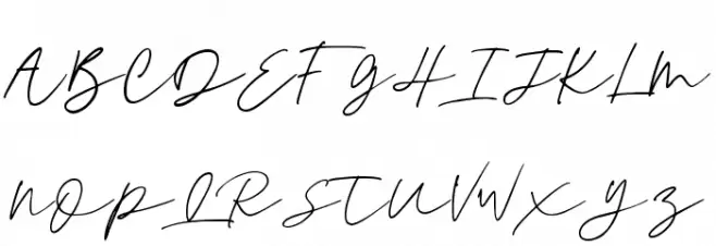 Kastina Schriftart Groß