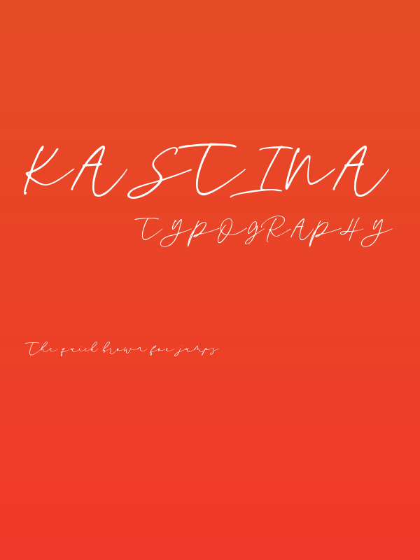 Kastina Poster