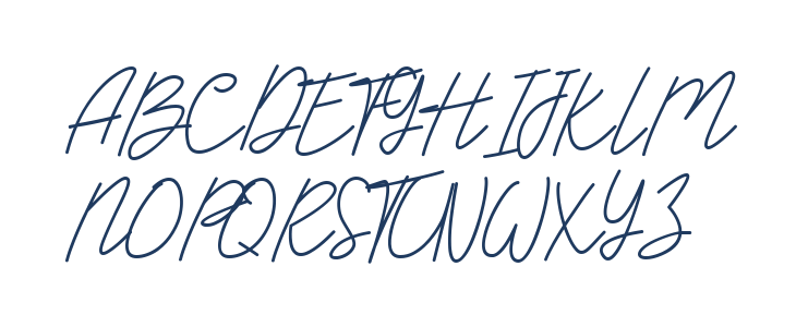 Kasturi Regular Uppercase