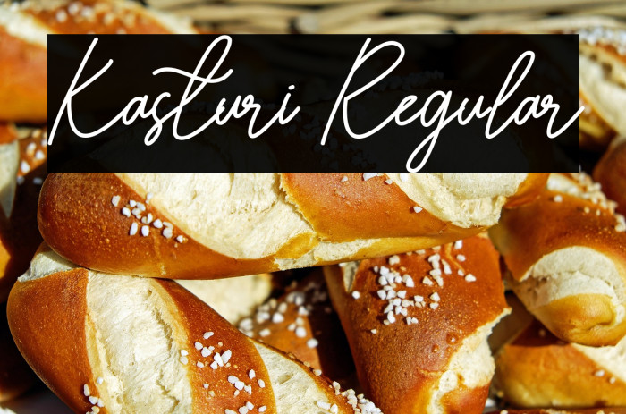 Kasturi Regular Example 3