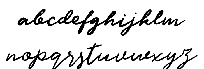 Kastyle Font LOWERCASE
