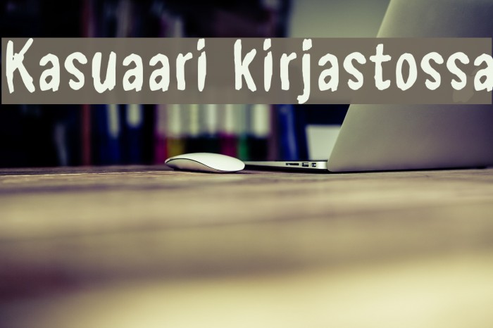 Kasuaari kirjastossa Example 2