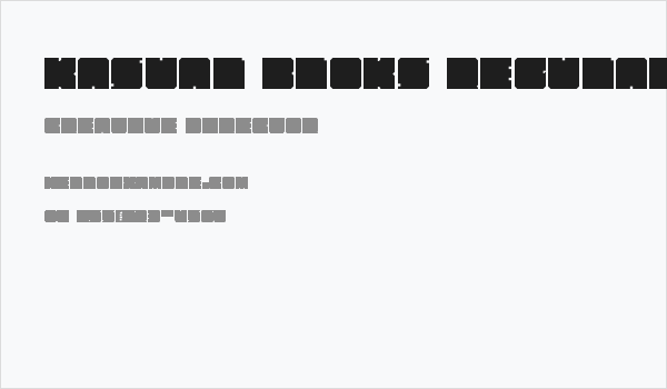 Kasual Bloks Regular Business Card