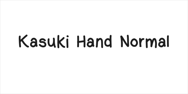 Kasuki Hand Normal Logo