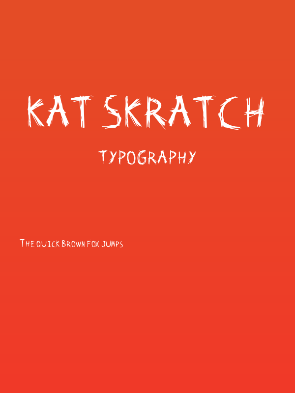 Kat Skratch Poster