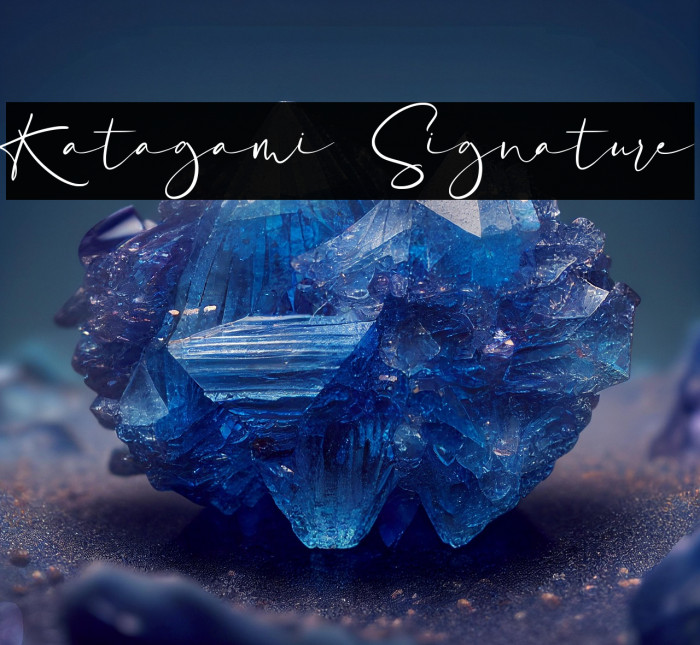 Katagami Signature Example 3