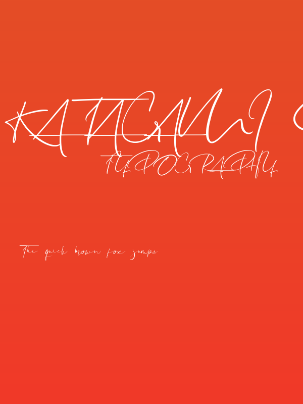 Katagami Signature Poster