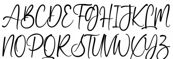 Katagiri Schriftart Groß