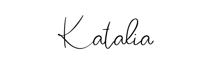 Katalia  Frei Schriftart Herunterladen
