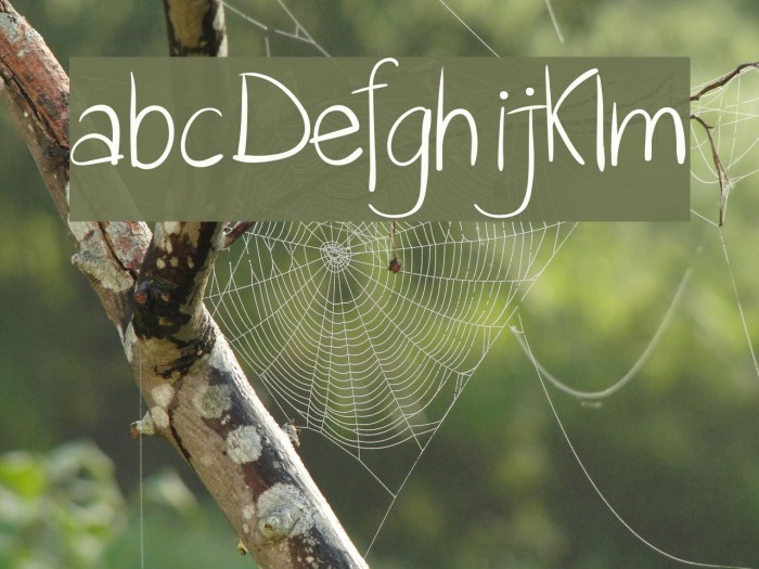 Katalyn Demo Font examples