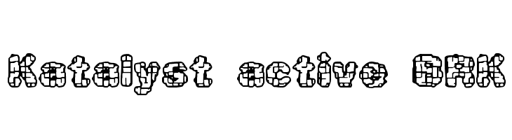 Katalyst active BRK  免费字体下载