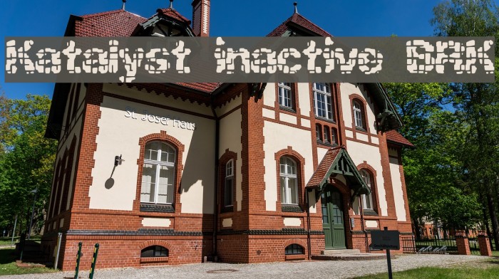 Katalyst inactive BRK Font examples