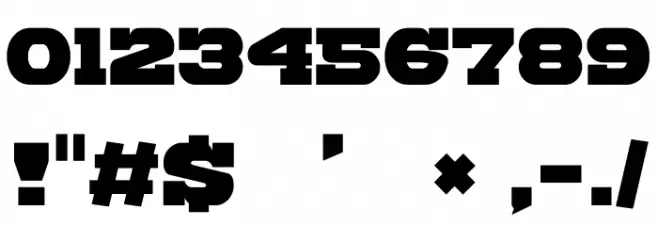 Katamari Serif Font OTHER CHARS