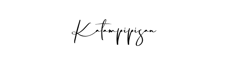 Katampipisan  Frei Schriftart Herunterladen