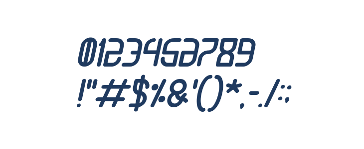 Katarzyna Bold Italic Other Characters