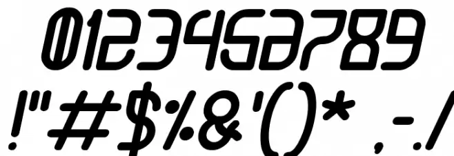 Katarzyna Bold Italic Font OTHER CHARS