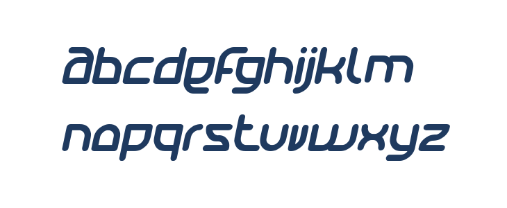Katarzyna Bold Italic Lowercase